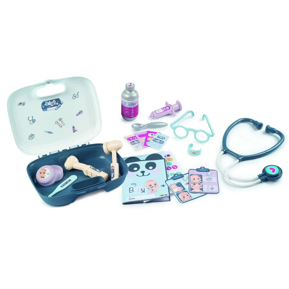 Smoby Pediatrician Baby Care Briefcase Playset 1