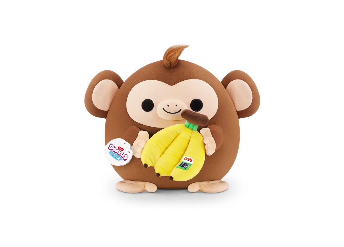 Snackles Dole Banan Super Soft Plush Toy 1