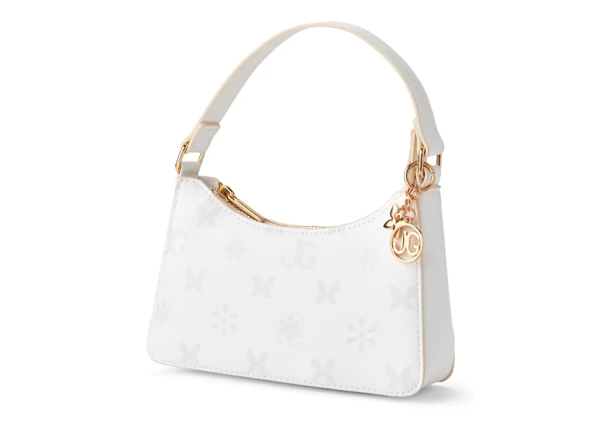 Journey Girls Vibrant Monogram Fashion Purse With Gold Charms 1