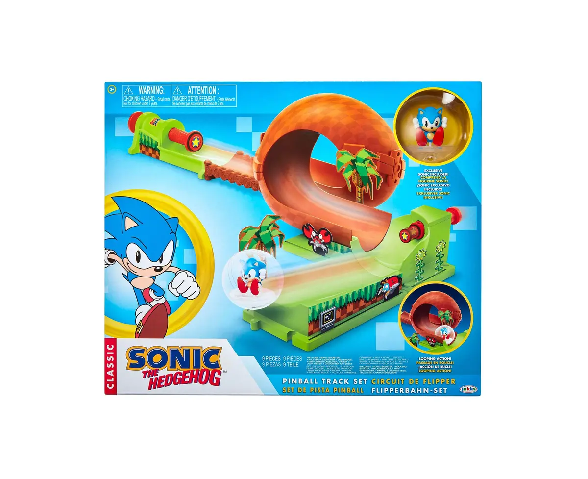 Sonic The Hedgehog Pinball Green Hill Zone Playset 1