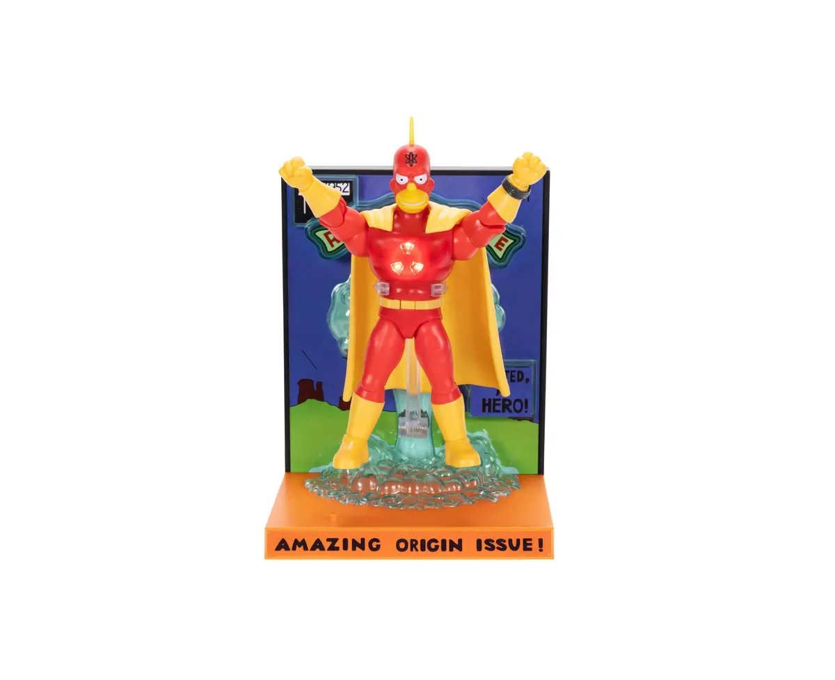 Jakks Pacific The Simpsons 5-Inch Radioactive Man Collectible Action Figure 1