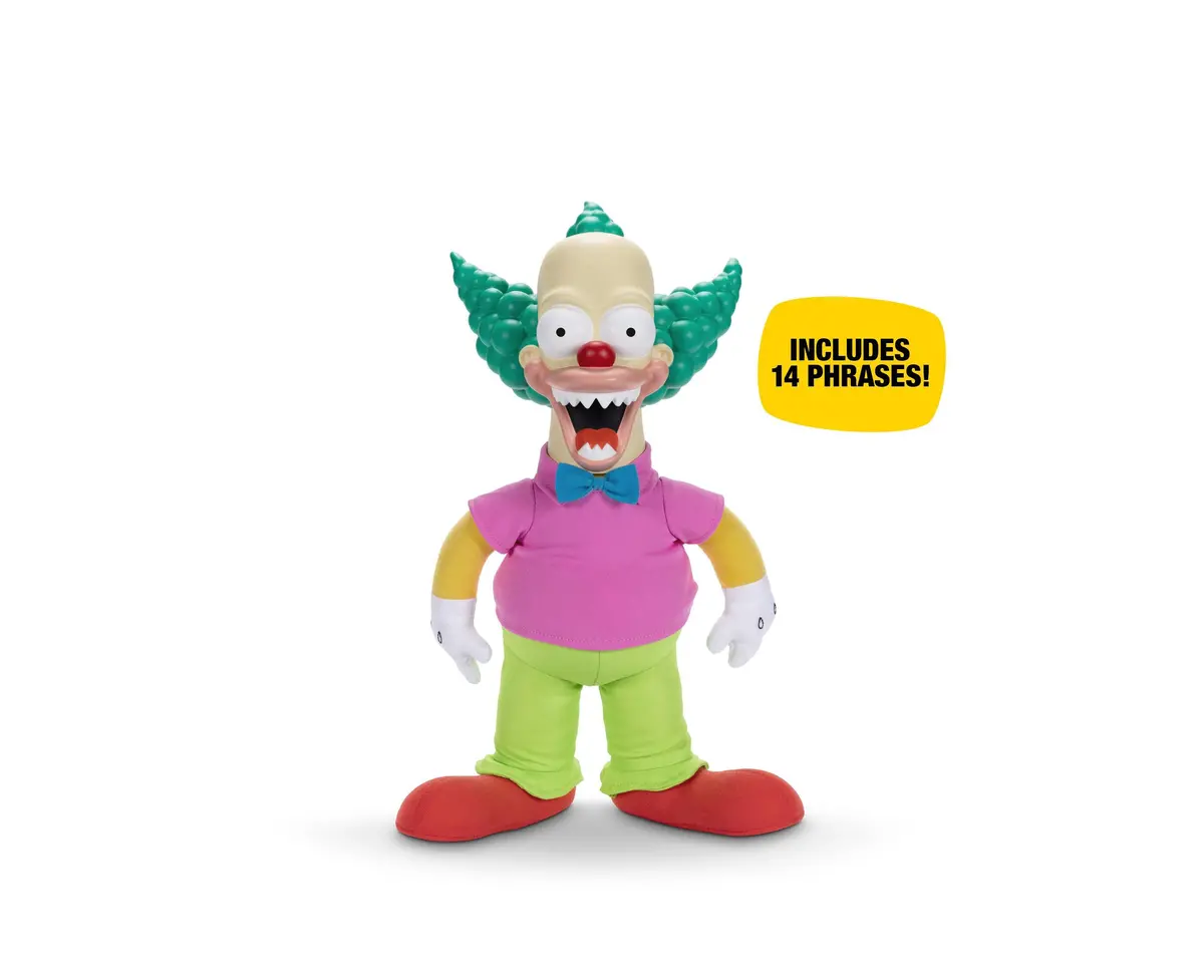 Jakks Pacific The Simpsons 16" Talking Krusty Doll - Clown Without Pity 2