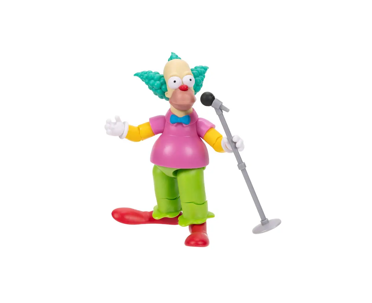 The Simpsons 5-Inch Krusty Clown Action Figure With Accessories 1