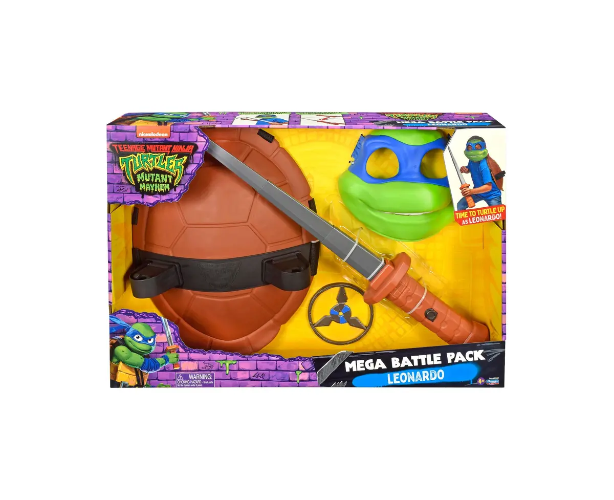 Teenage Mutant Ninja Turtles Leonardo Mega Role Play Set - Blue 1
