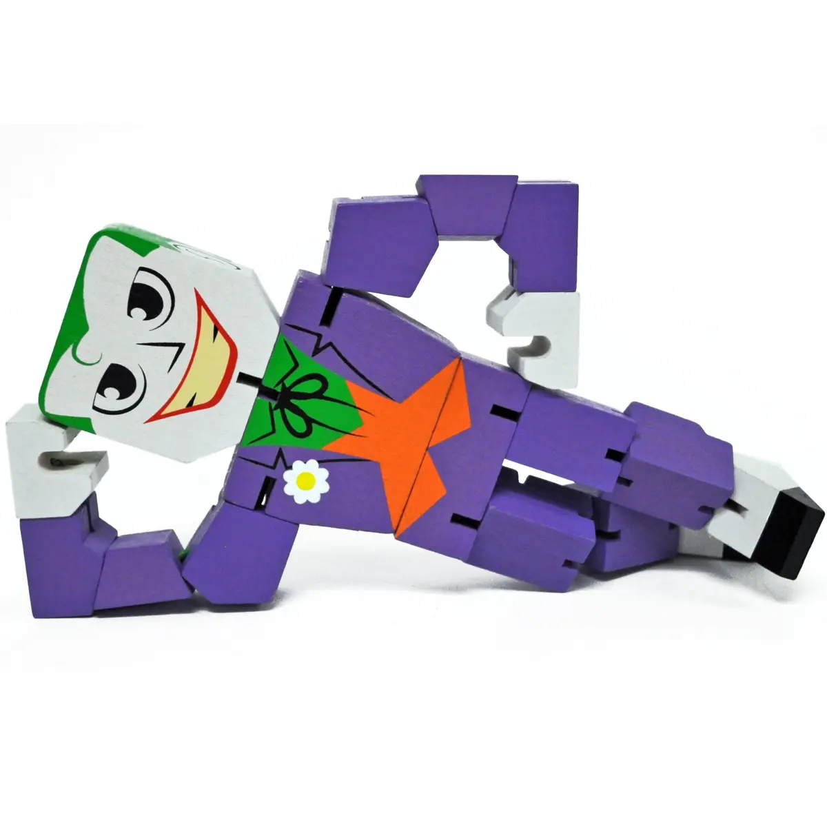 Dc Comics Joker Wood Warriors 8 Inch Collectible Action Figure 1