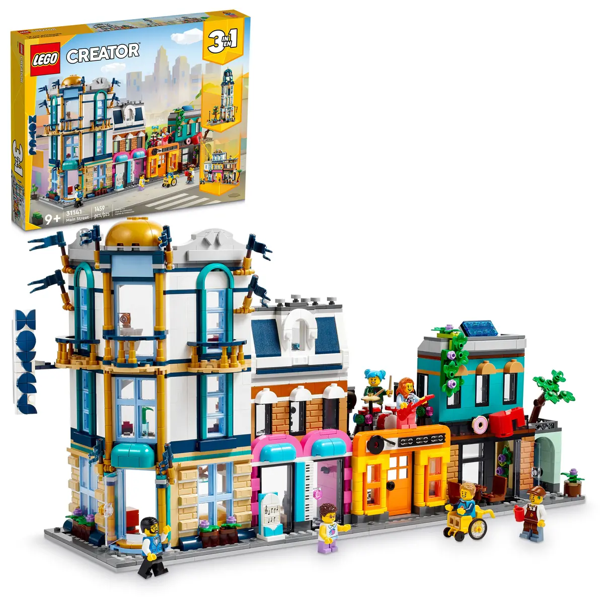 Lego Creator Main Street 31141 Building Toy Set - 1,459 Pieces 1