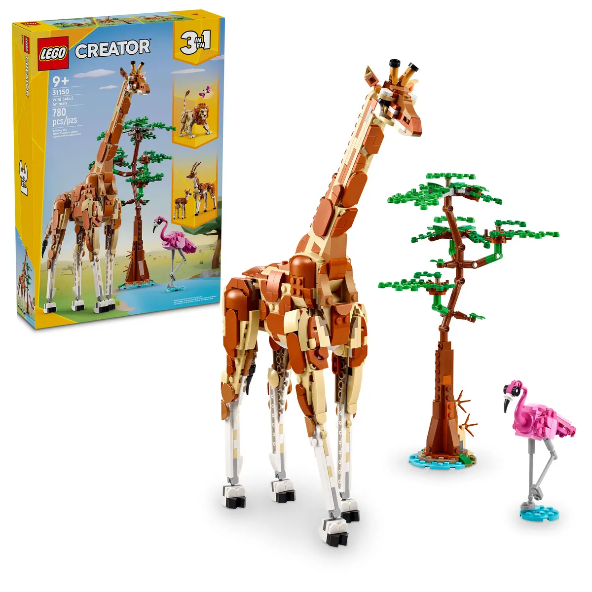 Lego Creator Safari Adventure 3In1 Set 31150 - Wild Animal Models 1