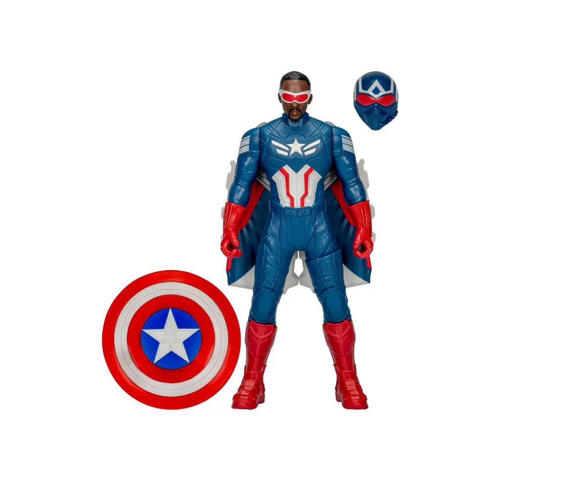 Marvel Avengers Captain America Brave New World Flight Mode Figure 1
