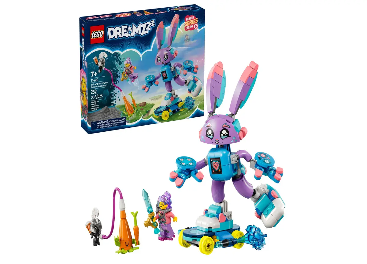 Lego® Dreamzzz Izzie And Bunchurro 252-Piece Gaming Bunny Building Set 1