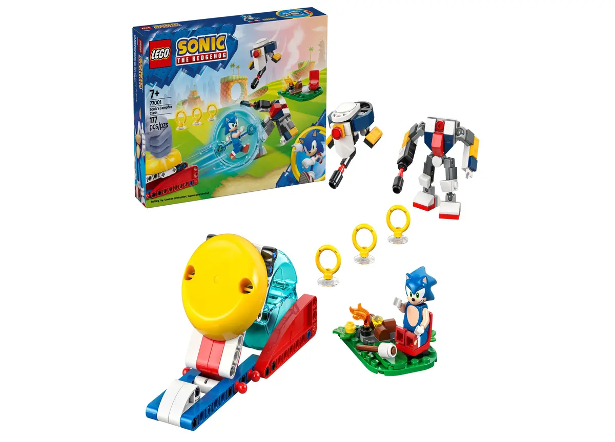 Lego Sonic The Hedgehog Sonic's Campfire Clash Building Set 77001, 177 Pieces 1