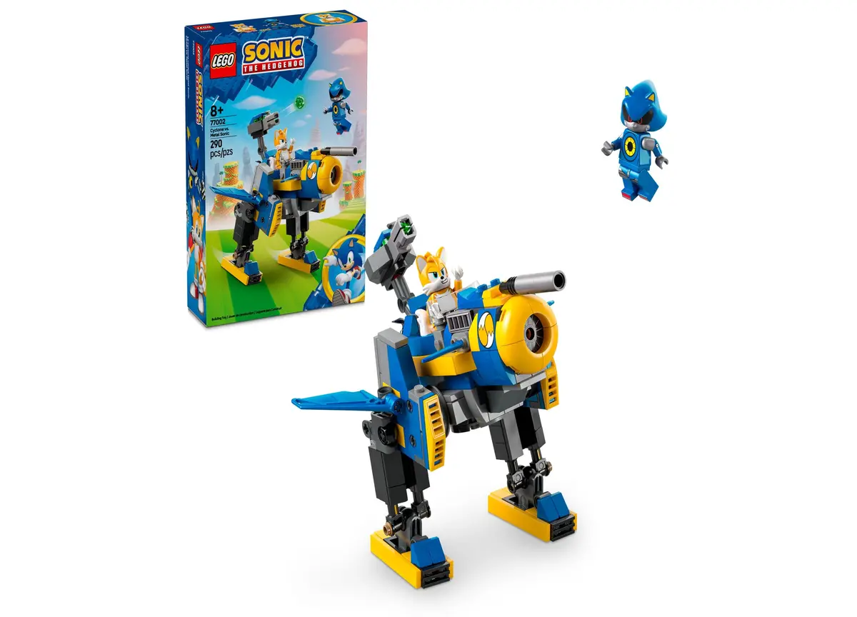 Lego Sonic The Hedgehog Cyclone Vs. Metal Sonic 290-Piece Building Set - 77002 1