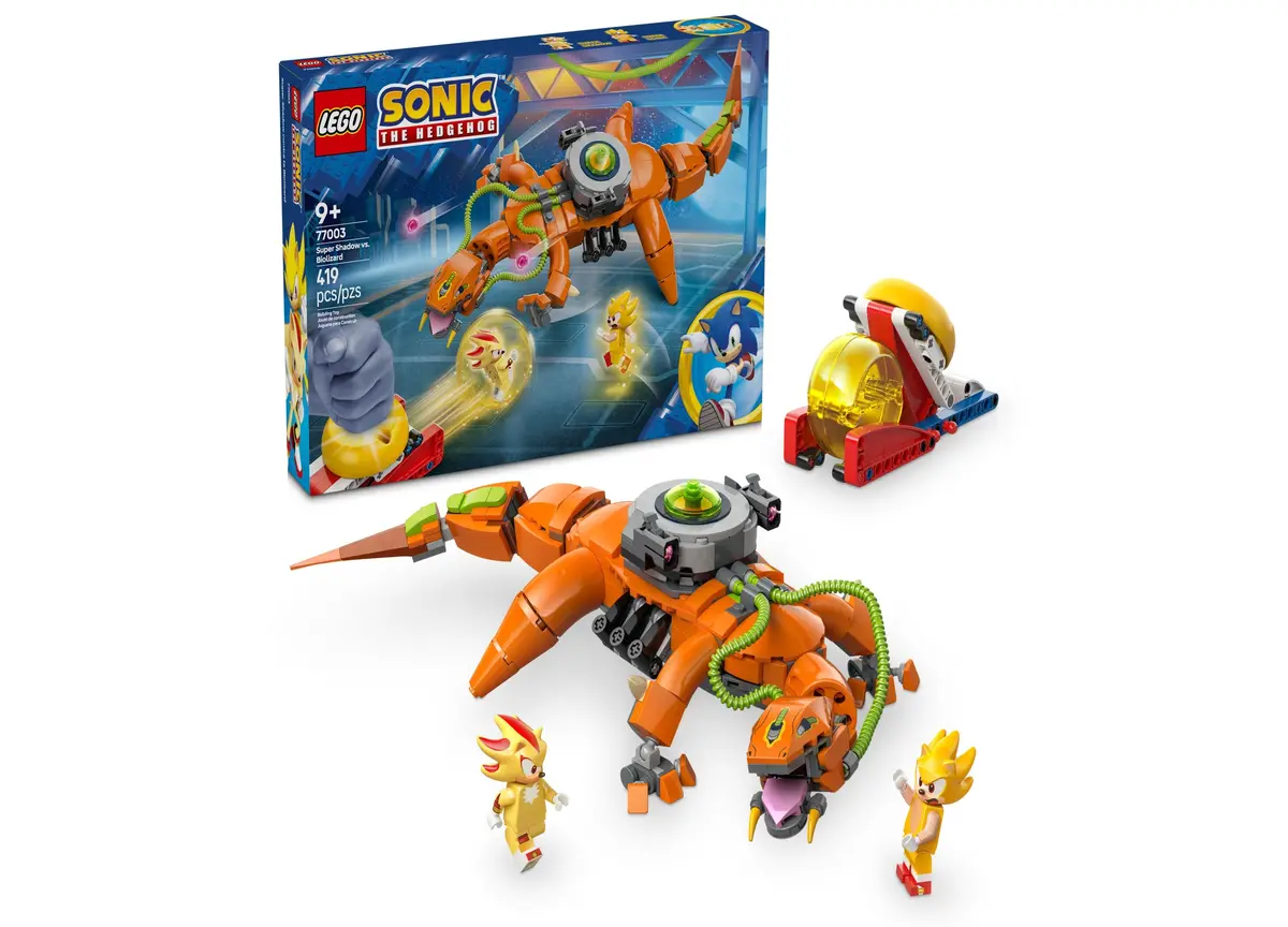 Lego Sonic 77003 Super Shadow Vs. Biolizard Building Set 1