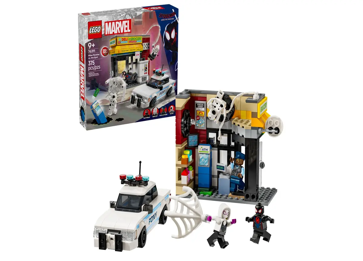 Lego Marvel Spider-Verse: Miles Morales Vs. The Spot Playset, 375 Pieces 1