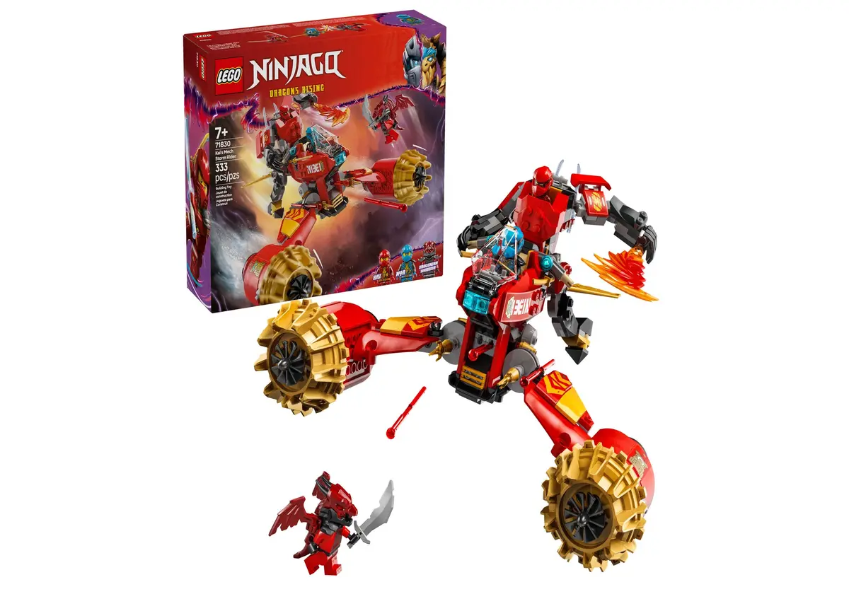 Lego Ninjago 333-Piece Kai's Mech Storm Rider Action Figure Building Toy 1