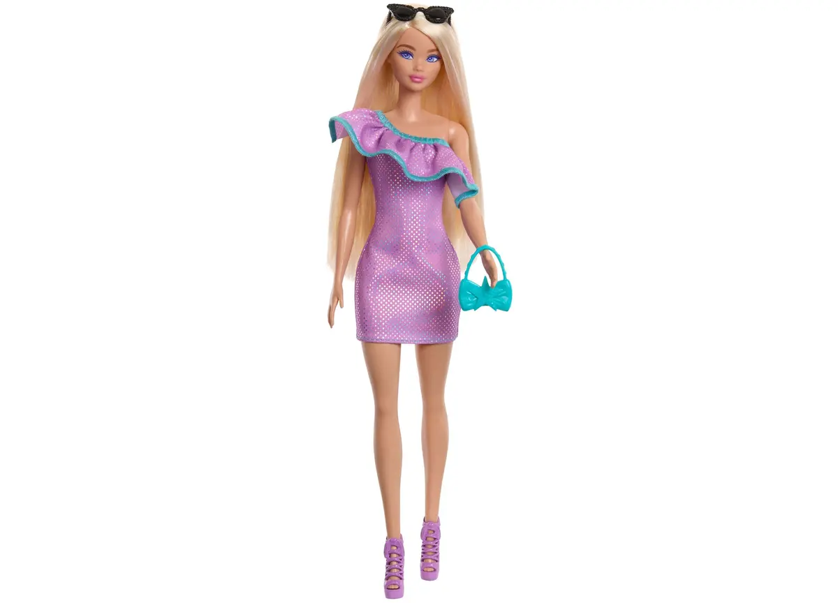 Barbie Glam Party Fashion Doll With Mix-And-Match Outfits 1