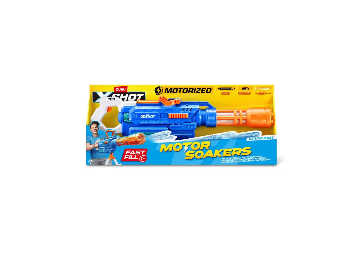 X-Shot Water Gatling Motor Super Soaker 1