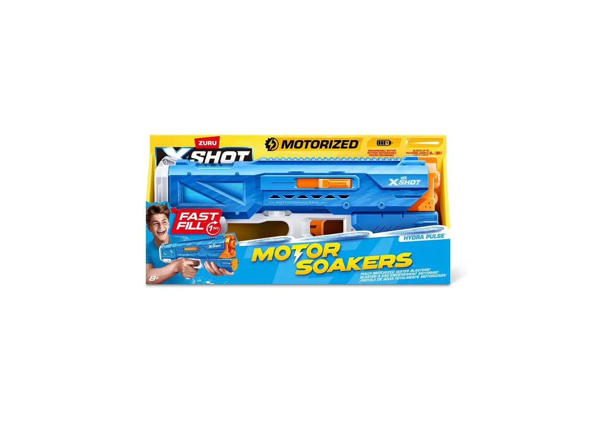 X-Shot Water Hydra Pulse Ultimate Motor Soaker 1