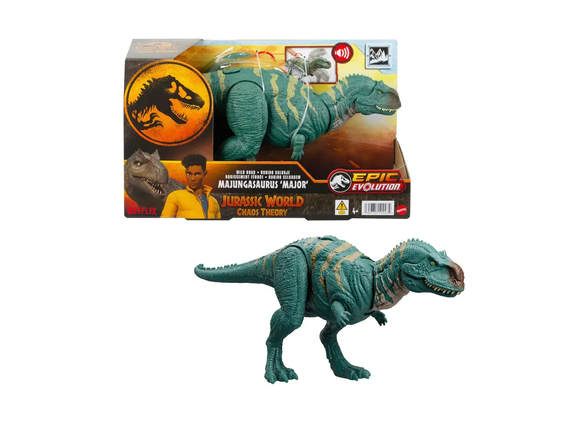 Jurassic World 13 Inch Majungasaurus Action Figure With Roaring Sound 1