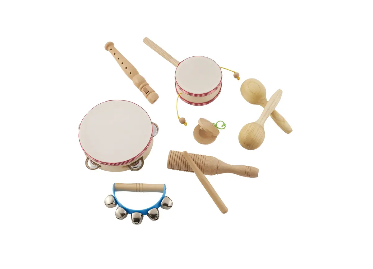 Imaginarium 9-Piece Wooden Music Set 1