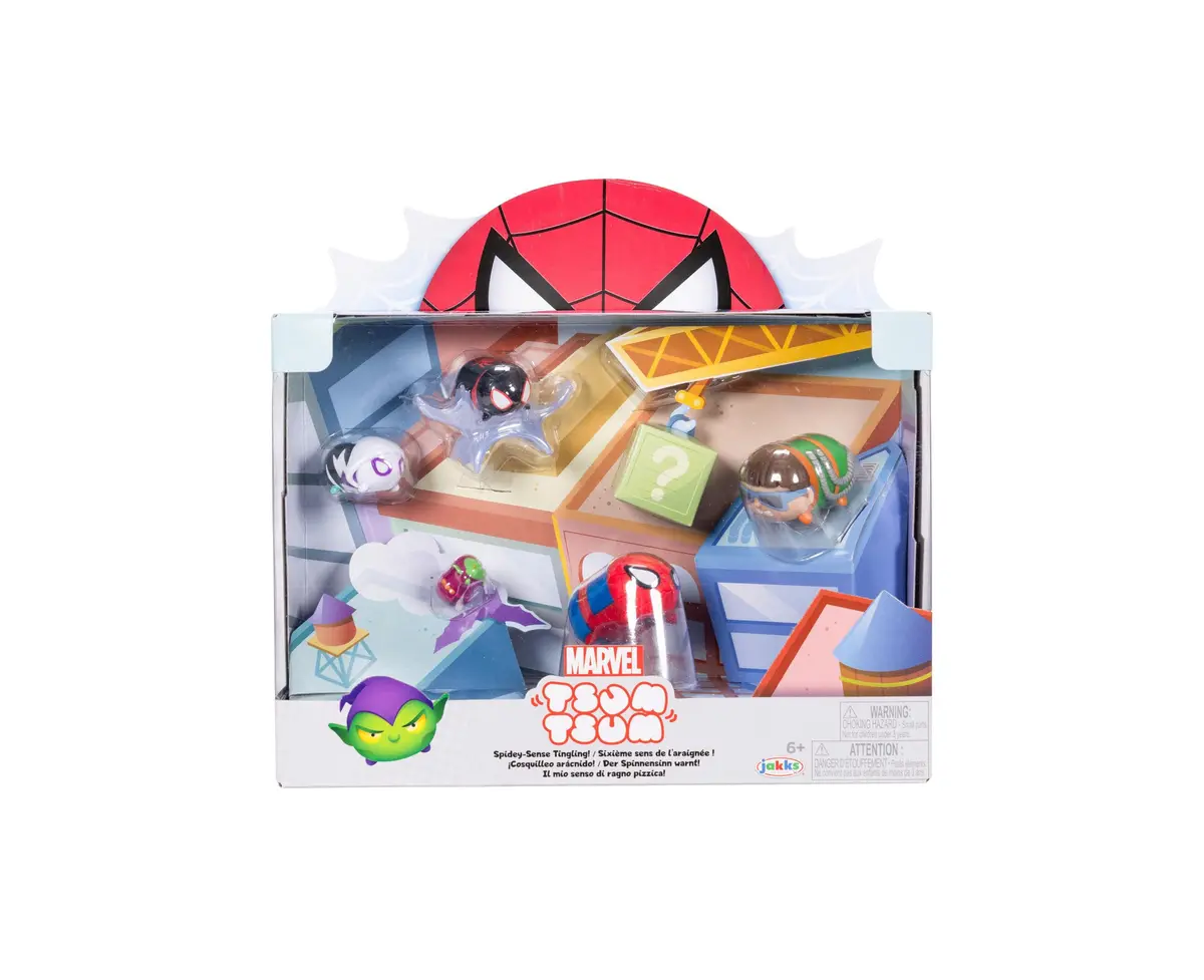 Tsum Tsum Marvel Spider-Man Deluxe Theme Set 1