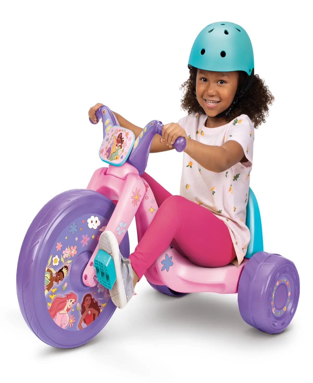 Girls 15 Inch Disney Princess Fly Wheel Cruiser Bike 1