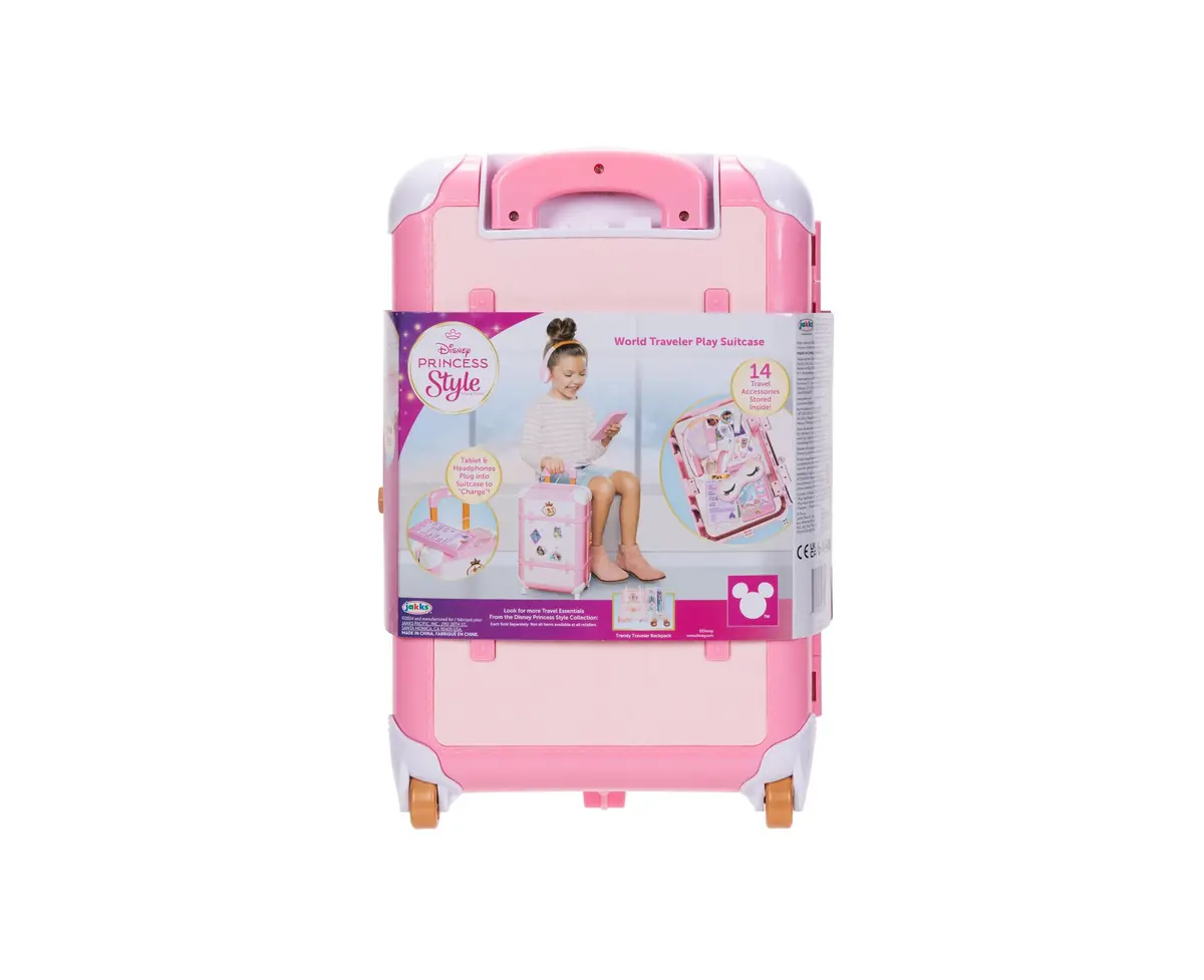 Disney Princess Style Collection 14-Piece World Traveler Suitcase Set 1