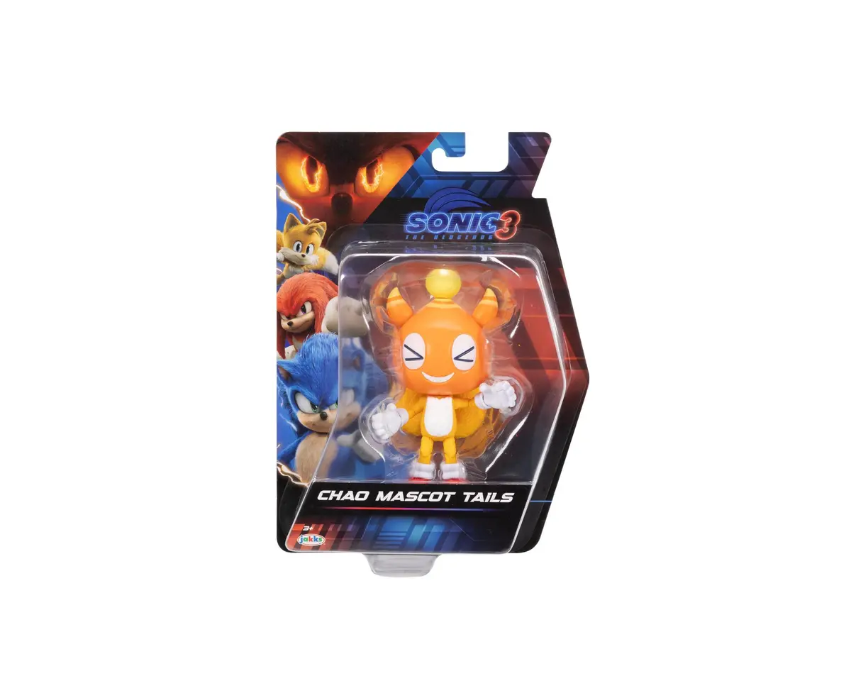 Sonic Tails With Chao Hat Action Figure, 5-Inch Movie Edition 1