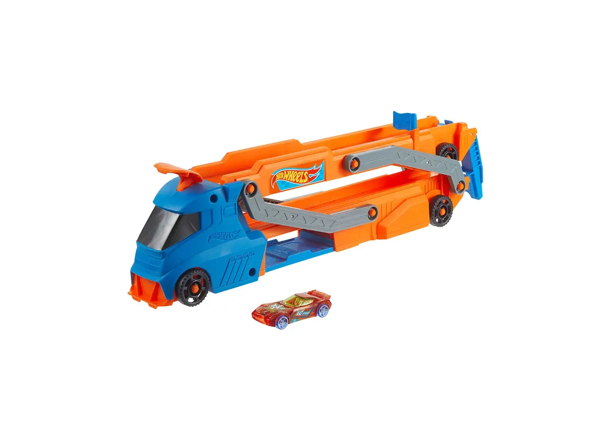 Hot Wheels Epic Hauler - 1:64 Scale Transporter Truck 1