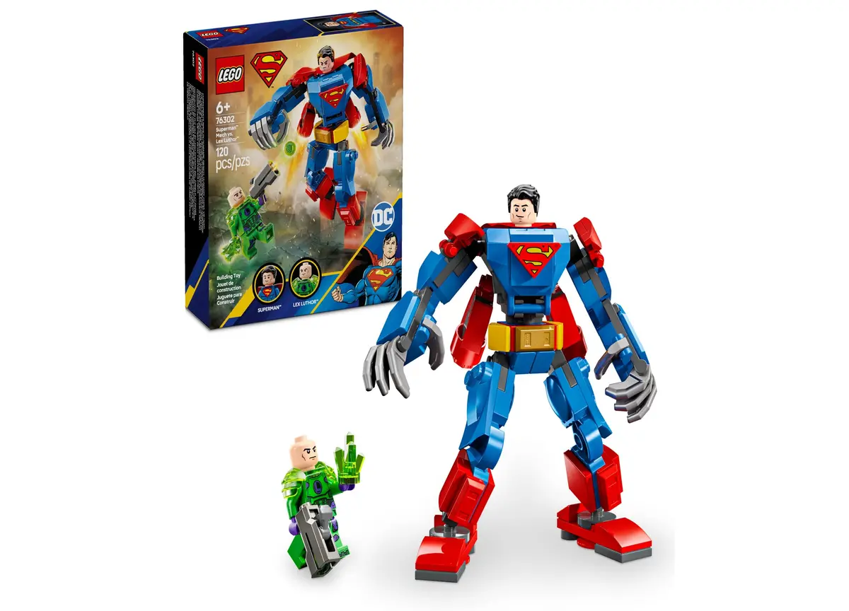 Lego Dc Superman Mech Vs. Lex Luthor Battle Set 76302, 120 Pieces 1