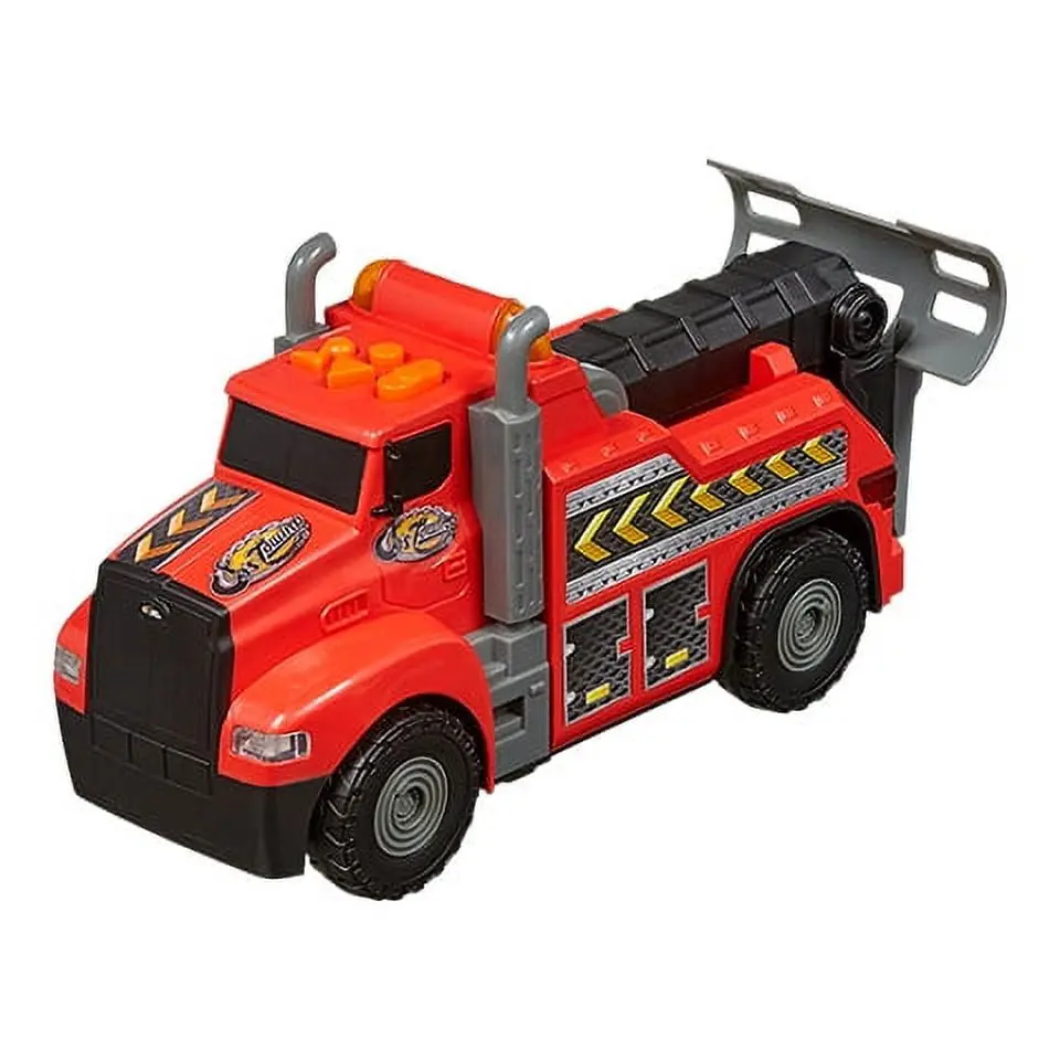Road Rippers City Service Fleet Tow Truck - Motorized Rc Tow Truck For Kids 1