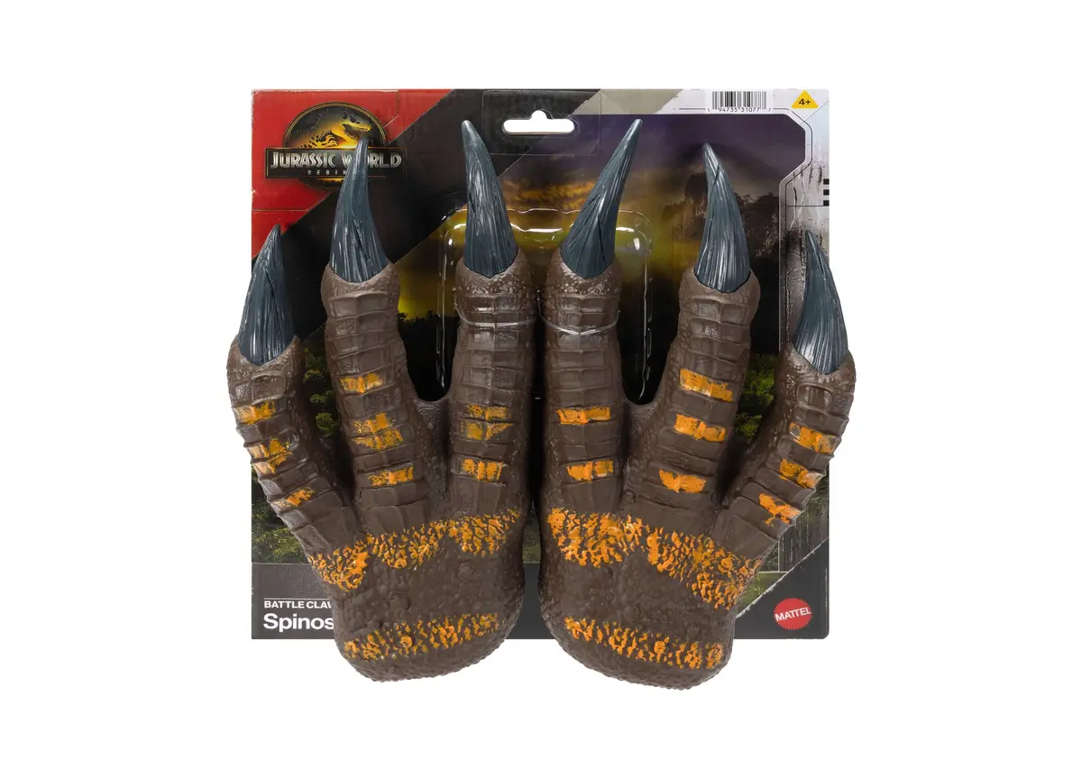 Jurassic World Rebirth Spinosaurus Battle Claws - Dinosaur Role Play Handwear 1