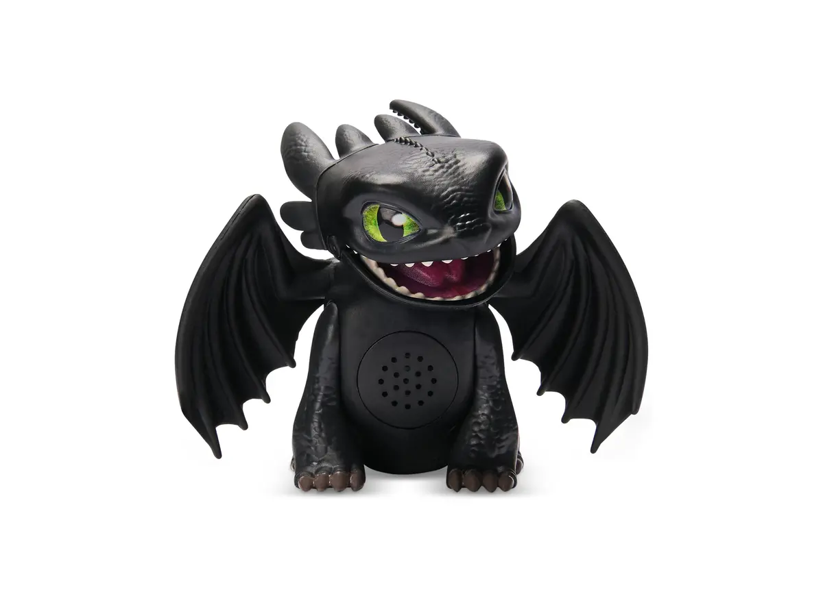 Dreamworks Dragons Roar & React Toothless Mini Dragon Toy 1