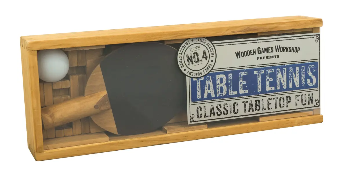 Professor Puzzle Games Academy Portable Table Tennis Set 1