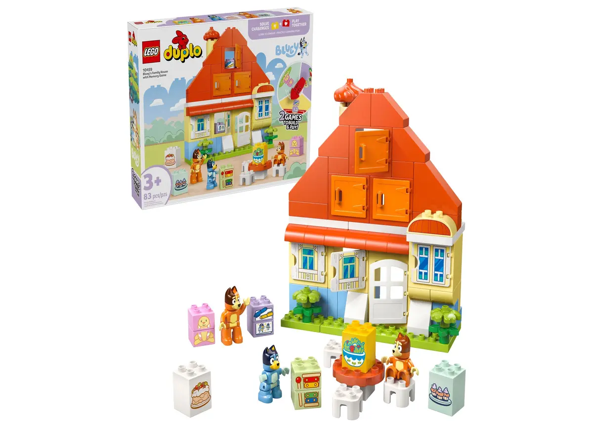 Lego Duplo Bluey's Family House And Memory Game - 83 Pieces 1