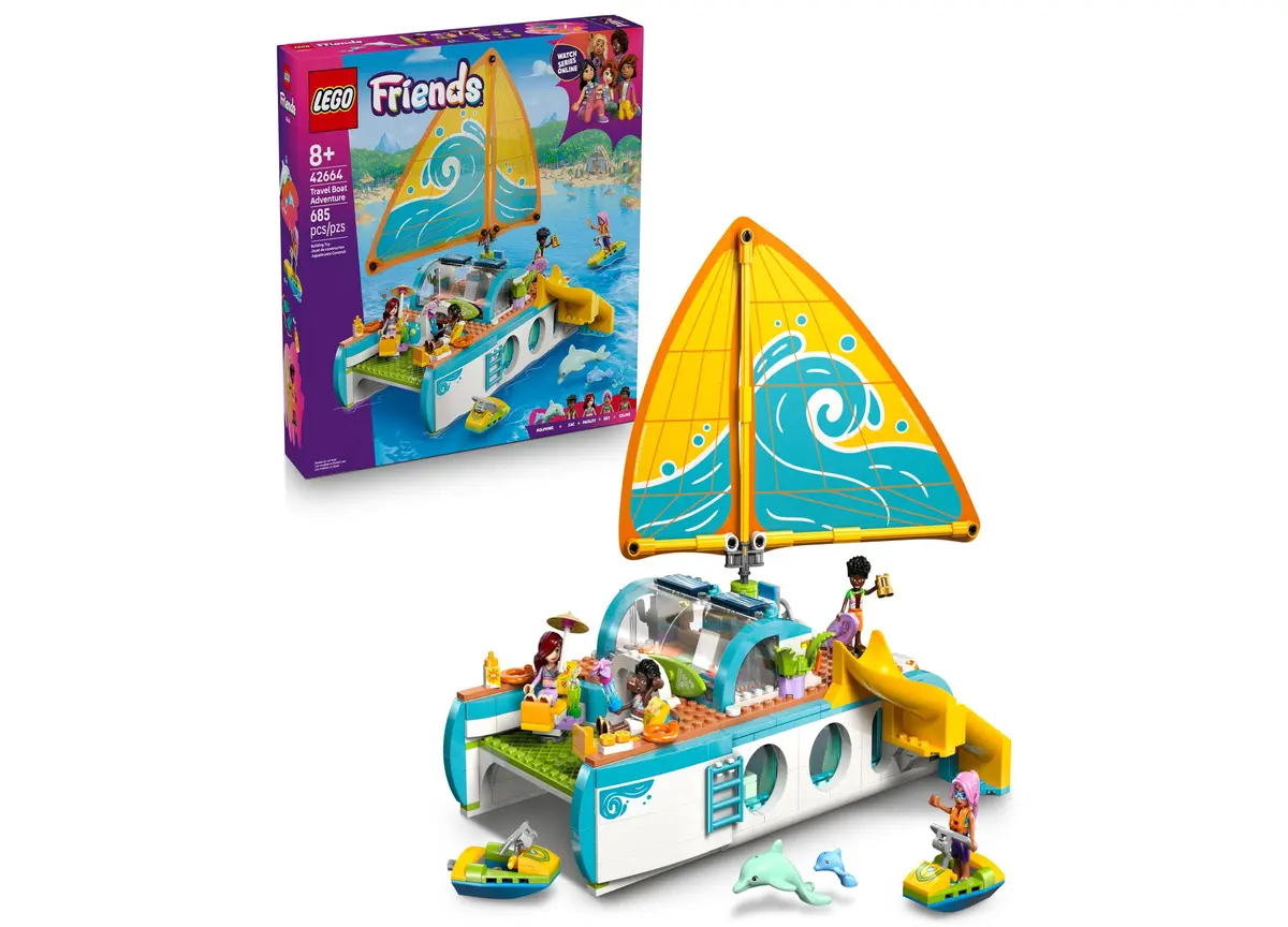 Lego Friends Travel Boat Adventure 42664 Creative Building Set, 685 Pieces 1