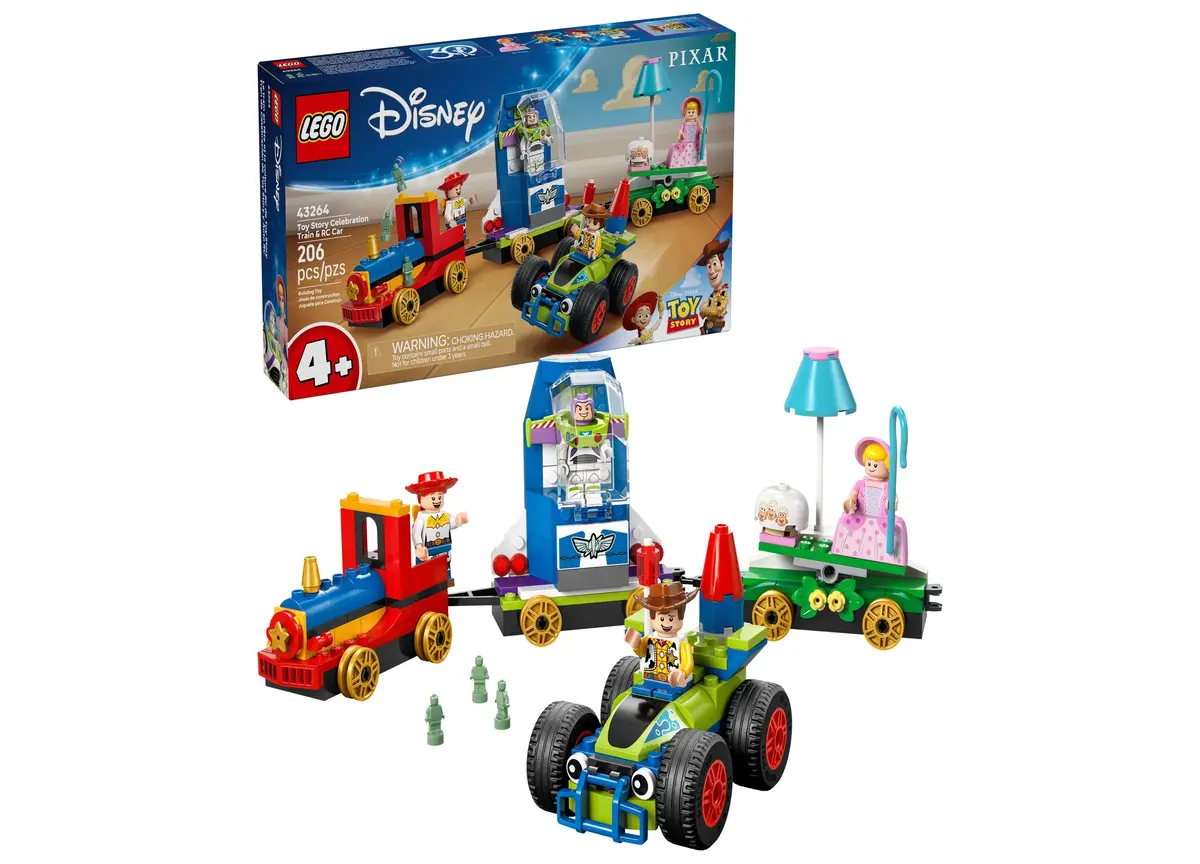 Lego Disney Pixar Toy Story 30Th Anniversary Celebration Train Set 43264 - 206 Pieces 1