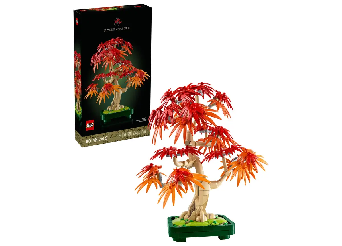 Lego Botanicals Japanese Red Maple Bonsai 474-Piece Building Set - Model 10348 1