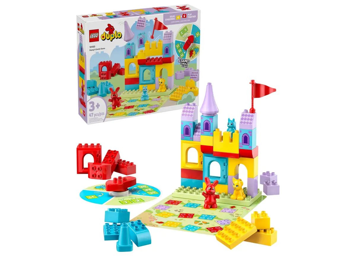Lego Duplo Town Hopey's Castle Game 10450 - 47-Piece Building Set 1