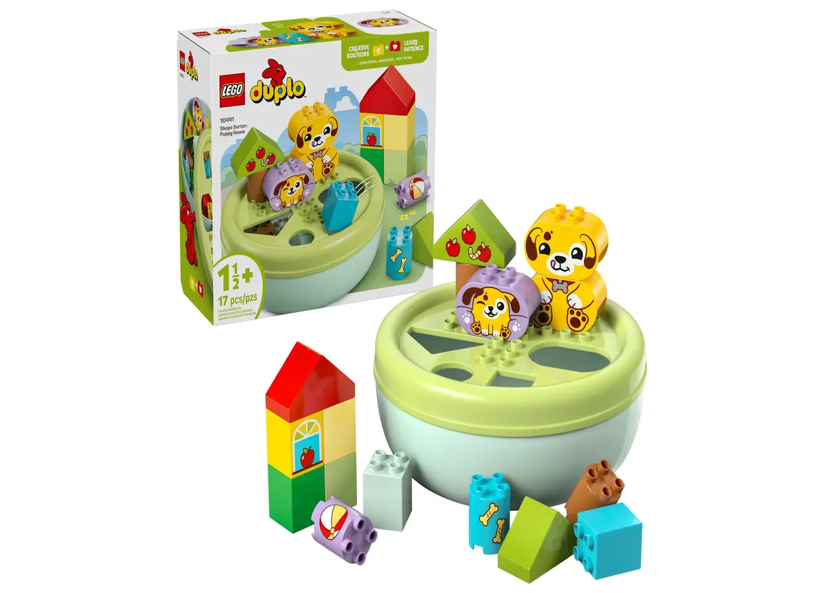 Lego Duplo Puppy House Shape Sorter 10441 Building Set - 17 Pieces 1