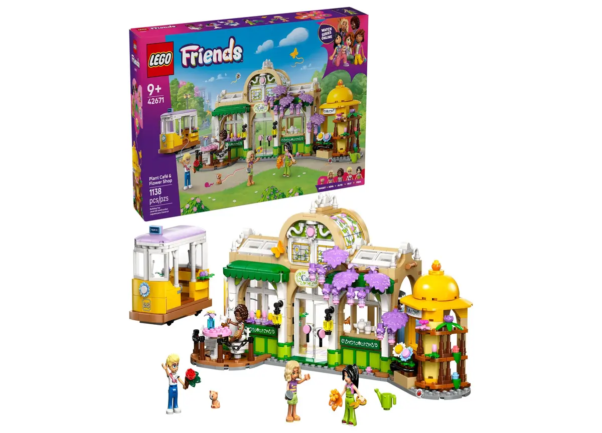 Lego Friends Plant Café Flower Shop 42671 Building Set - 1138 Pieces 1