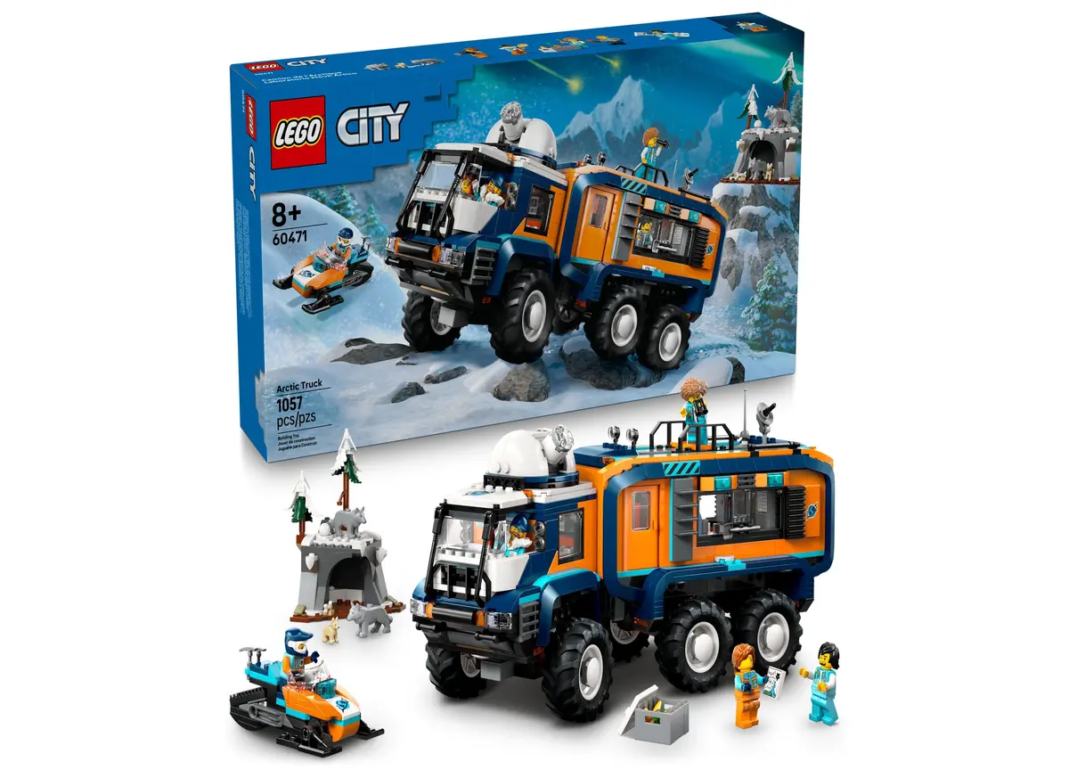 Lego City Arctic Explorer Science Lab Truck 60471 Building Set - 1064 Pieces 1