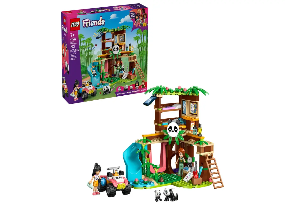 Lego Friends Panda Sanctuary Animal Care 42648 - 243 Piece Building Set 1