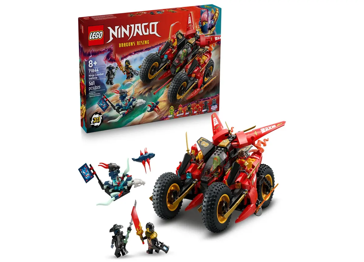 Lego Ninjago 561-Piece Ninja Combat Vehicle Building Set 71844 1
