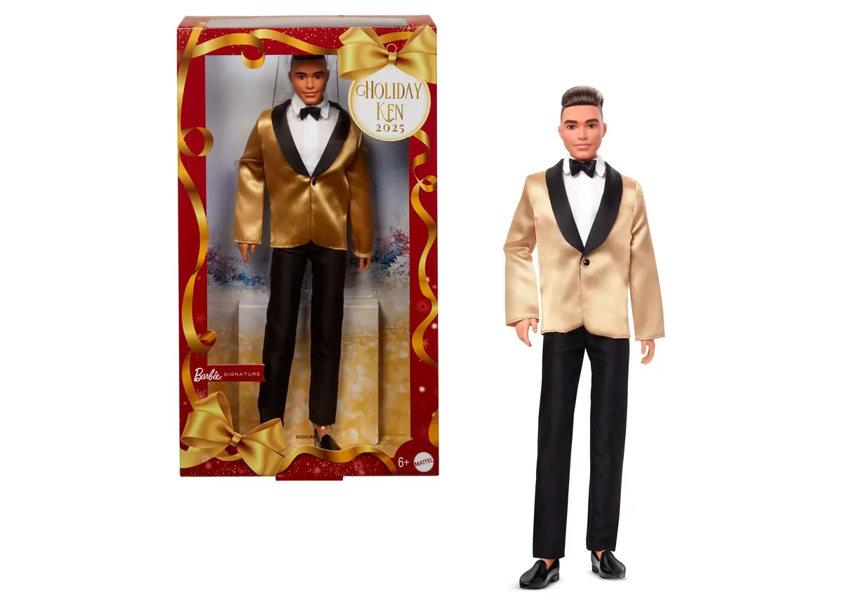 Barbie Signature 2025 Holiday Fashion Ken Doll - Light Brown Hair 1