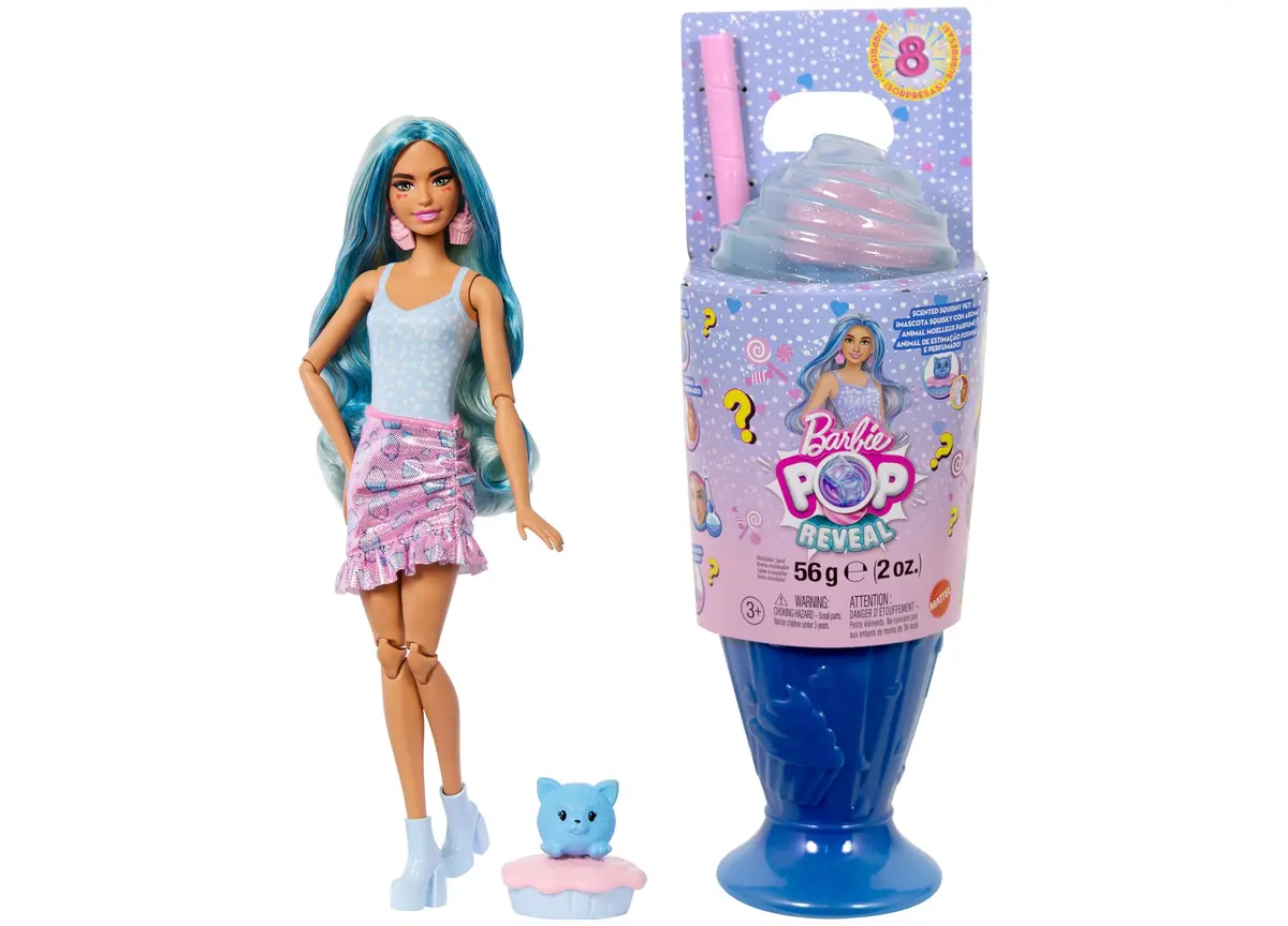 Barbie Pop Reveal Sweet Treat Series Doll And Accessories Set 1