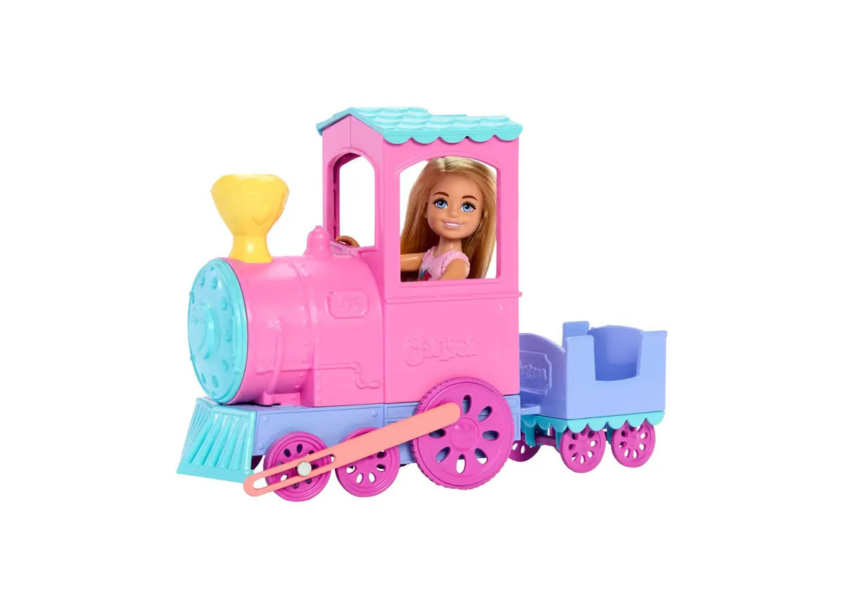 Barbie Day At The Fair Toy Train Set With Chelsea Small Doll And Festival Accessories 1