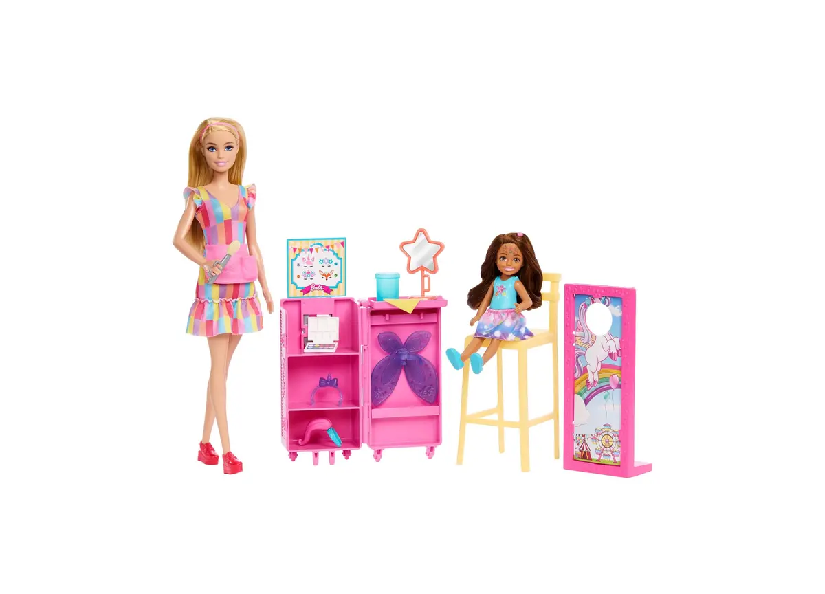 Barbie Day At The Fair Playset - Face Paint Magic 1