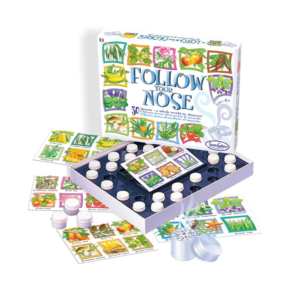 Follow Your Nose Sensory Board Game By Sentosphere 1