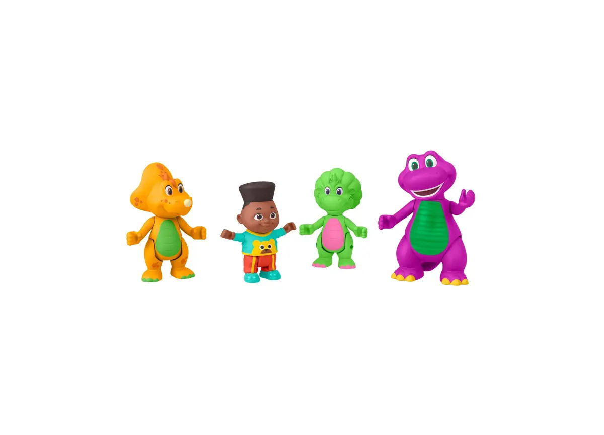 Barney's World Interactive Character Toy Pack From Barney Hey Friends Series 1