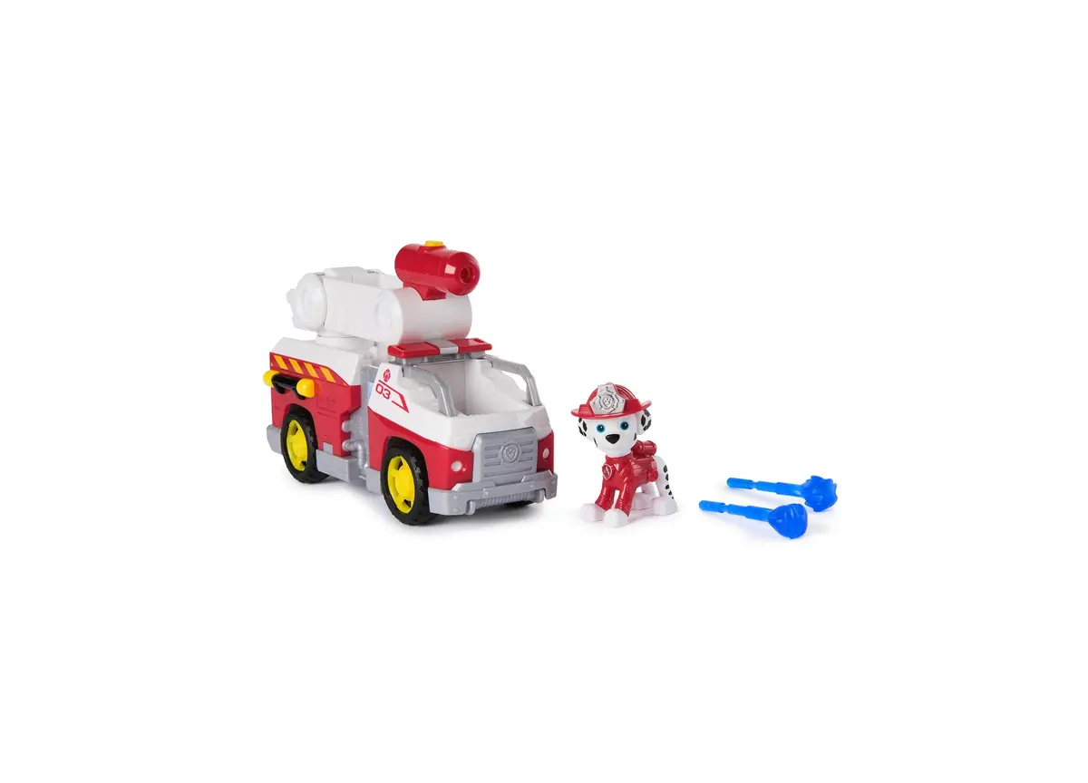 Paw Patrol Fire Rescue Marshall Fire Engine Toy With Ladder 1